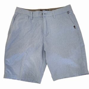 Quiksilver Light Blue Flat Front Shorts